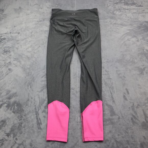 Champion Pants Womens PS Gray Pink Petite Leggings Elastic Waist Pull On - Picture 13 of 16